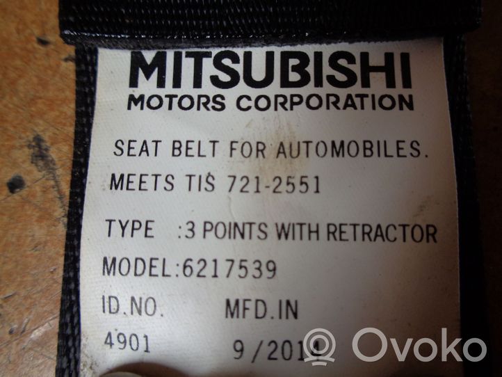 Mitsubishi Space Star Ceinture de sécurité arrière 622168800