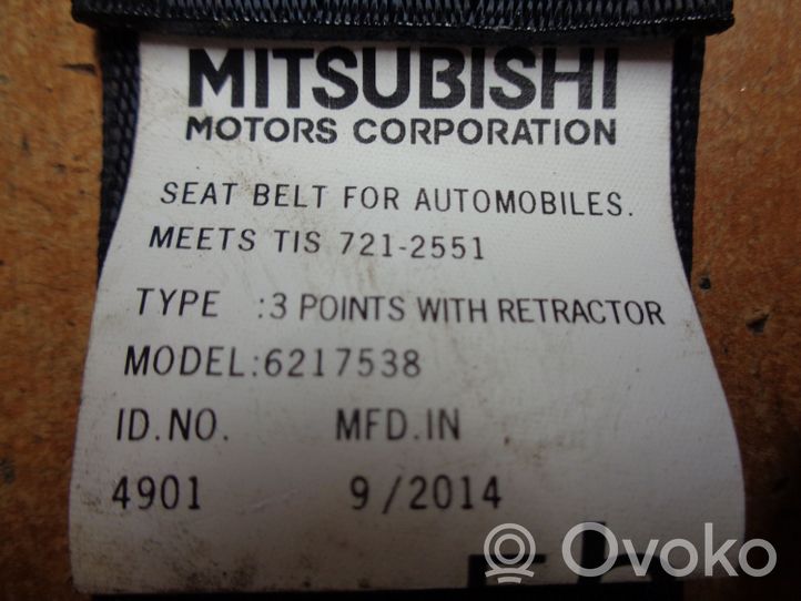 Mitsubishi Space Star Ceinture de sécurité arrière 622168800