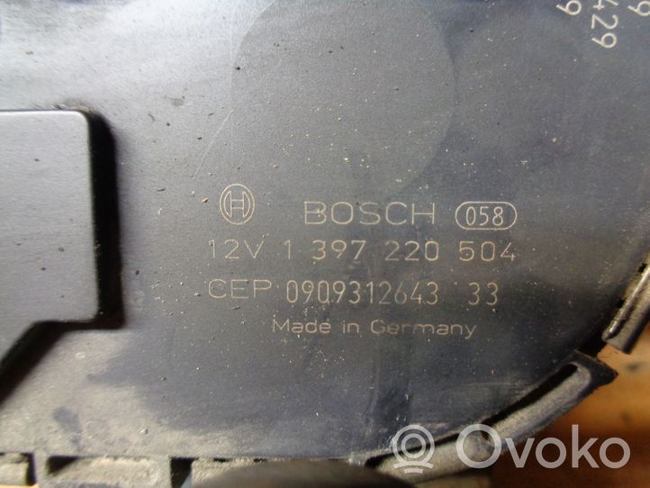 Volkswagen Caddy Mechanizm i silniczek wycieraczek szyby przedniej / czołowej 1397220504