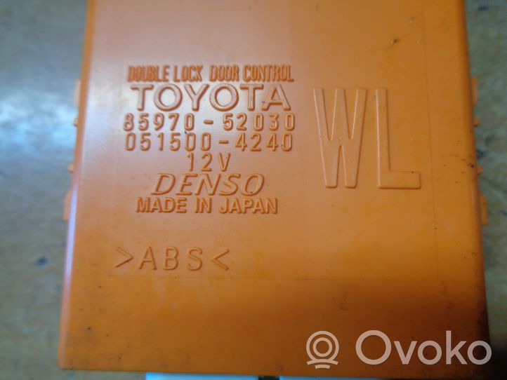 Toyota Yaris Sterownik / Moduł centralnego zamka 8597052030