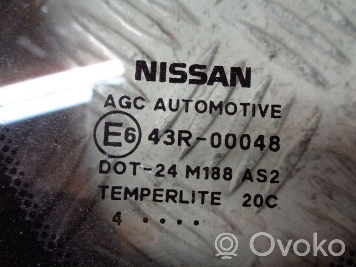 Nissan Note (E12) Sivukeski-ikkuna/-lasi 43R00048