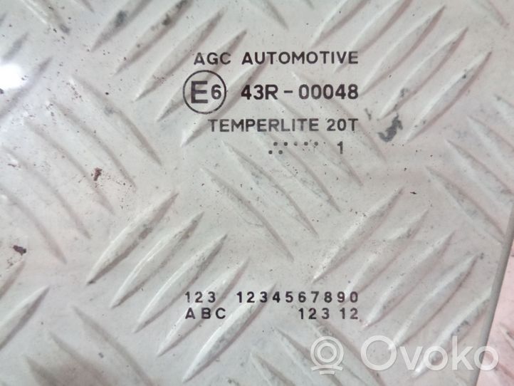 Toyota Aygo AB40 Szyba drzwi przednich 43R00048