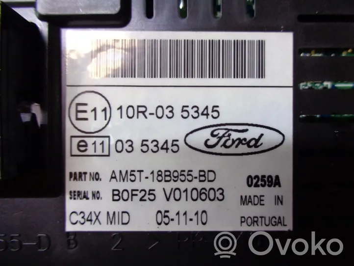 Ford Grand C-MAX Monitori/näyttö/pieni näyttö AM5T18B955BD