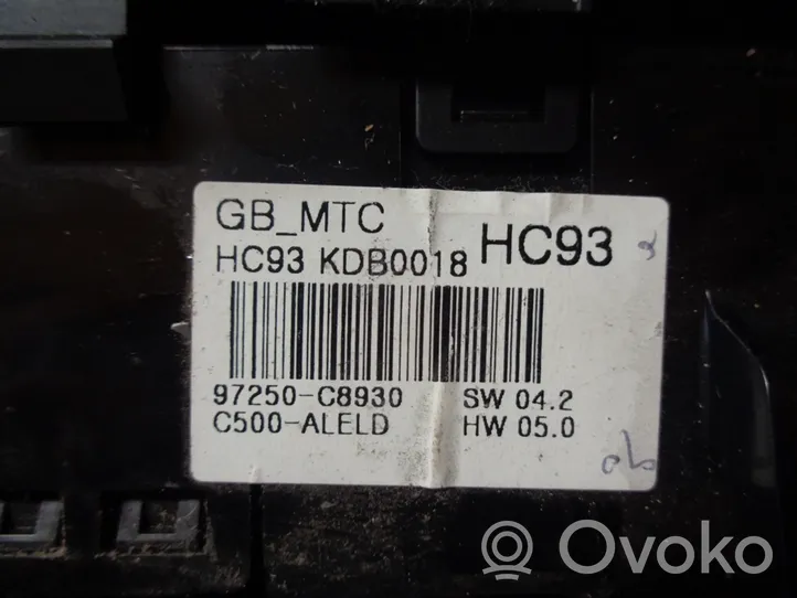 Hyundai i20 (GB IB) Panel klimatyzacji 97250C8930