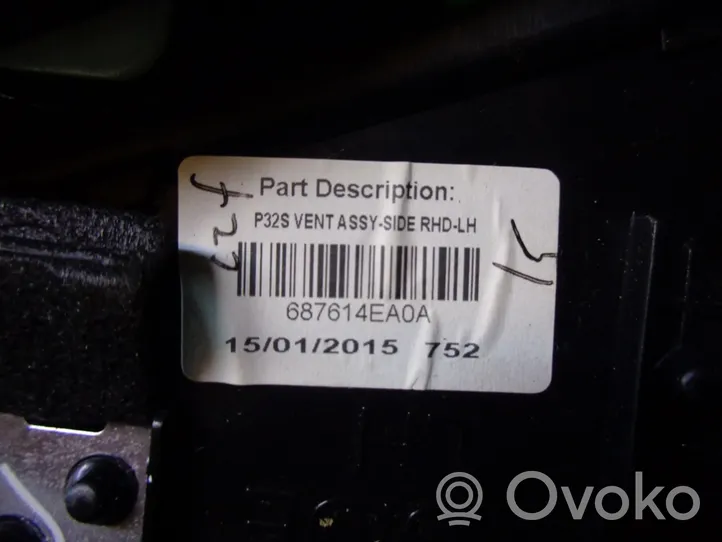 Nissan Qashqai Šoninės oro grotelės 687614EA0A