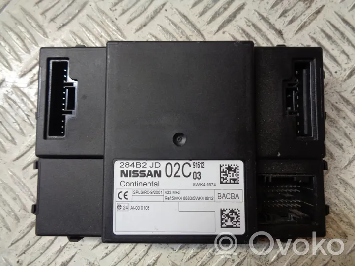 Nissan Qashqai+2 Comfort/convenience module 284B2JD02C