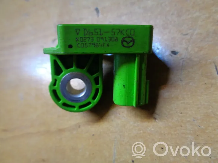 Mazda 2 Sensor impacto/accidente para activar Airbag D65157KC0