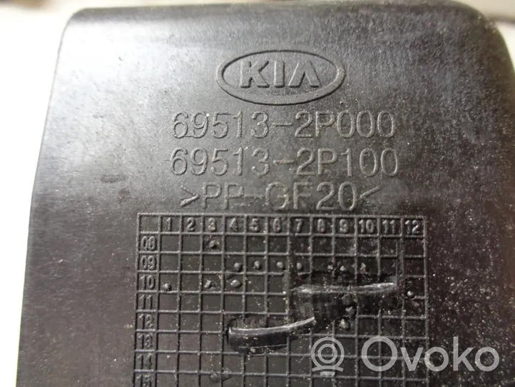 KIA Sorento Bouchon, volet de trappe de réservoir à carburant 695132P000