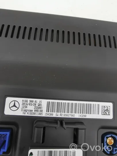 Mercedes-Benz GLE (W166 - C292) Monitor/display/piccolo schermo A1669000115