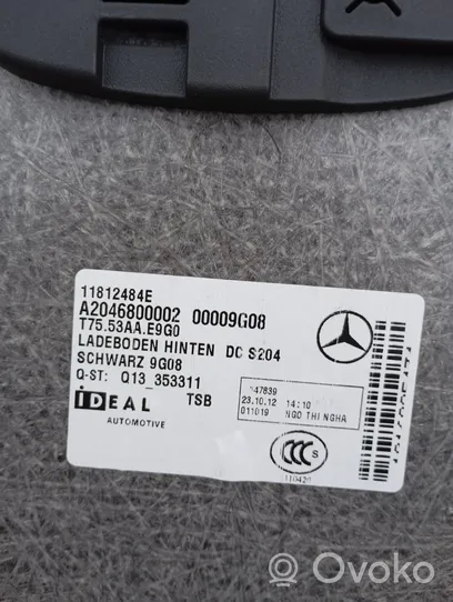 Mercedes-Benz C W204 Bagažinės kilimas A2046800002