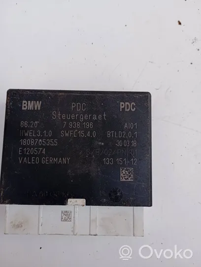 BMW X6 F16 Pysäköintitutkan (PCD) ohjainlaite/moduuli 7938196
