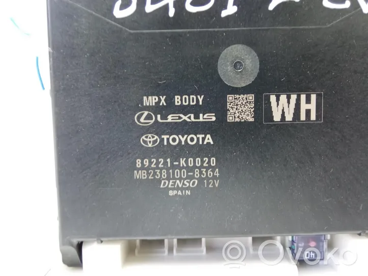 Toyota Yaris Autres unités de commande / modules 82730K0130