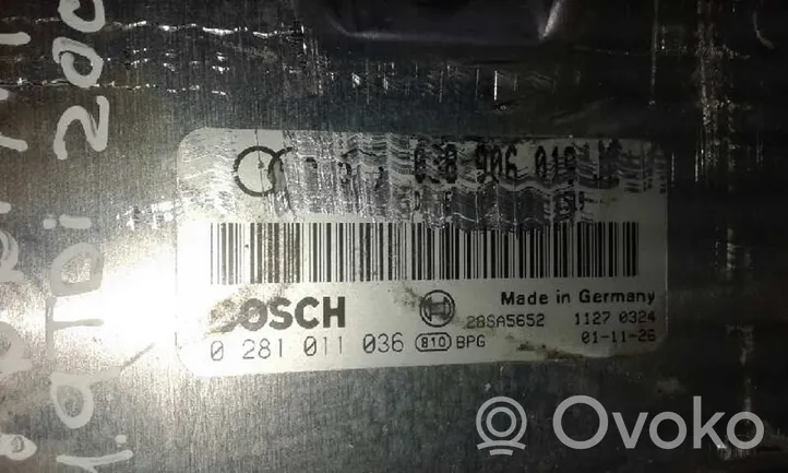 Audi A4 S4 B6 8E 8H Calculateur moteur ECU 0281011036