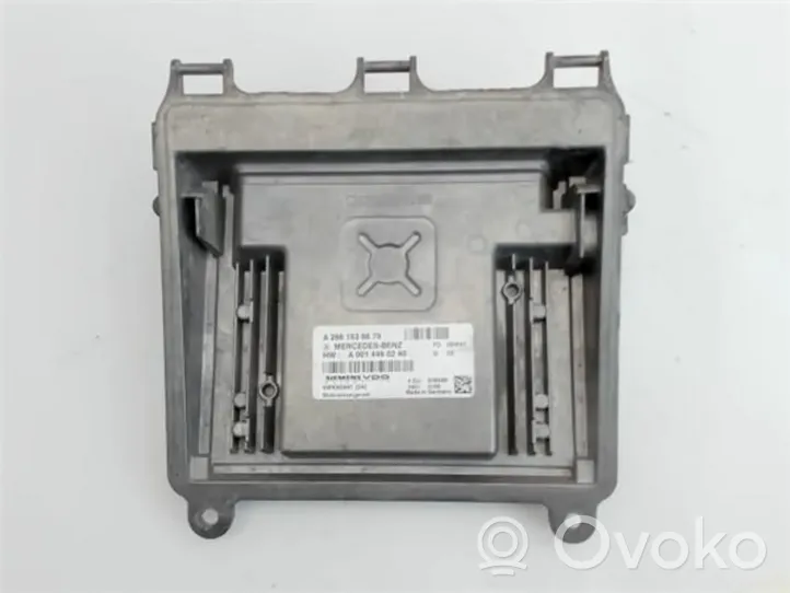 Mercedes-Benz A W169 Variklio valdymo blokas A2661536679