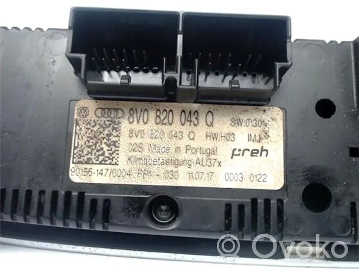Audi RS3 Panel klimatyzacji 8V0820043Q