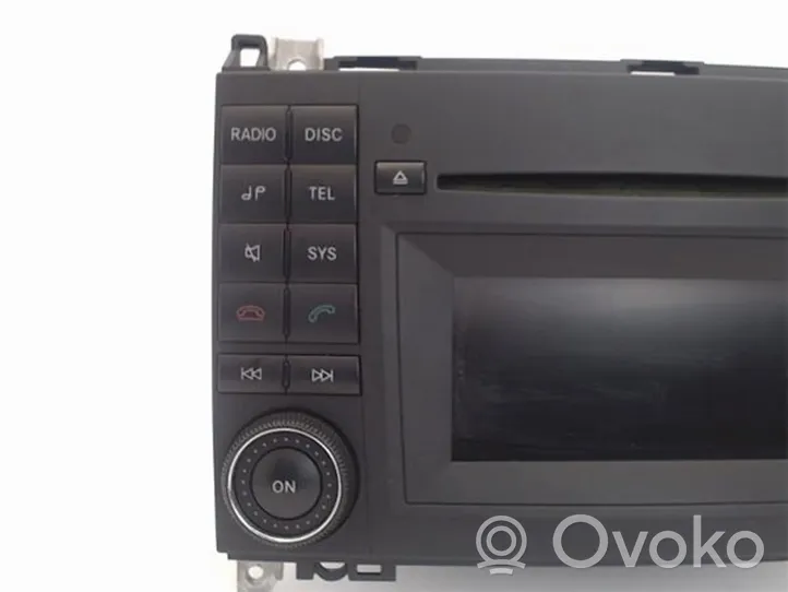 Mercedes-Benz A W169 Unità principale autoradio/CD/DVD/GPS A1698705794