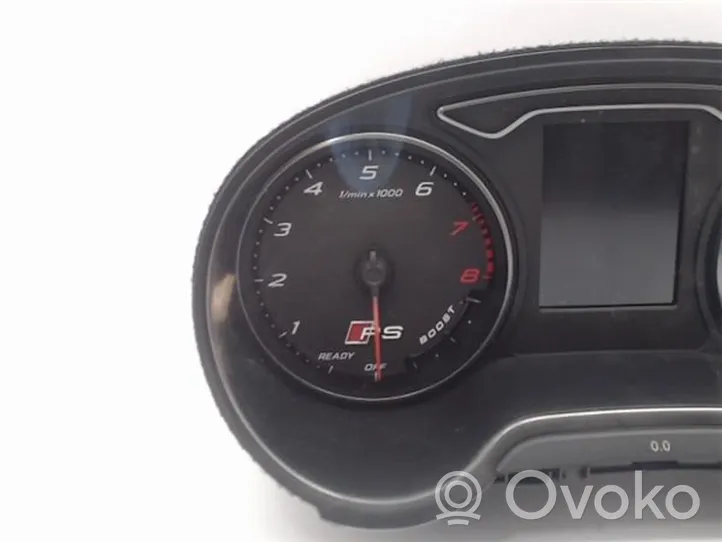 Audi RS3 Compteur de vitesse tableau de bord 8V0920