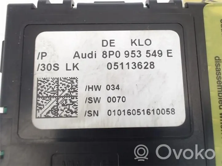 Audi A3 S3 8L Vairo stiprintuvo valdymo blokas 8P0953549E