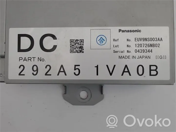 Nissan Qashqai+2 Muut ohjainlaitteet/moduulit EUV9NS003AA