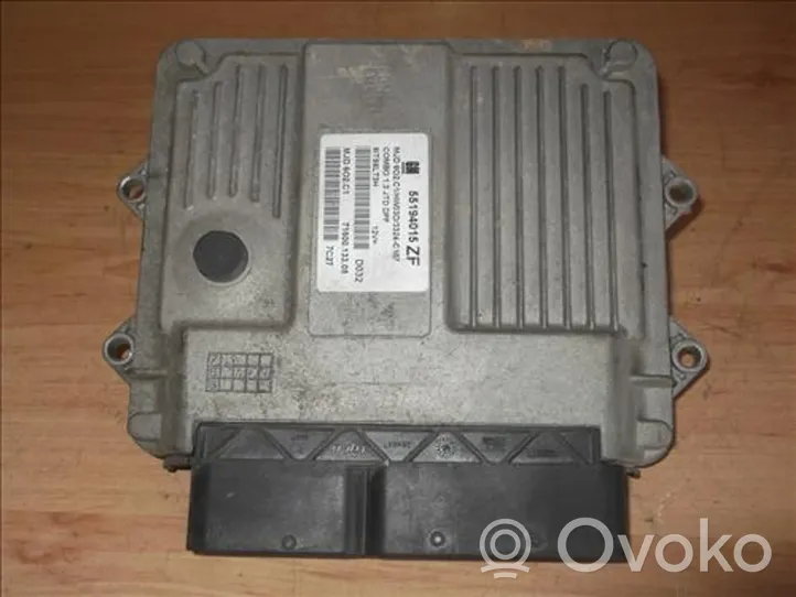 Opel Combo C Muut ohjainlaitteet/moduulit 55194015ZF