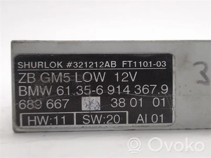 BMW 3 E46 Sterownik / Moduł centralnego zamka (689667)