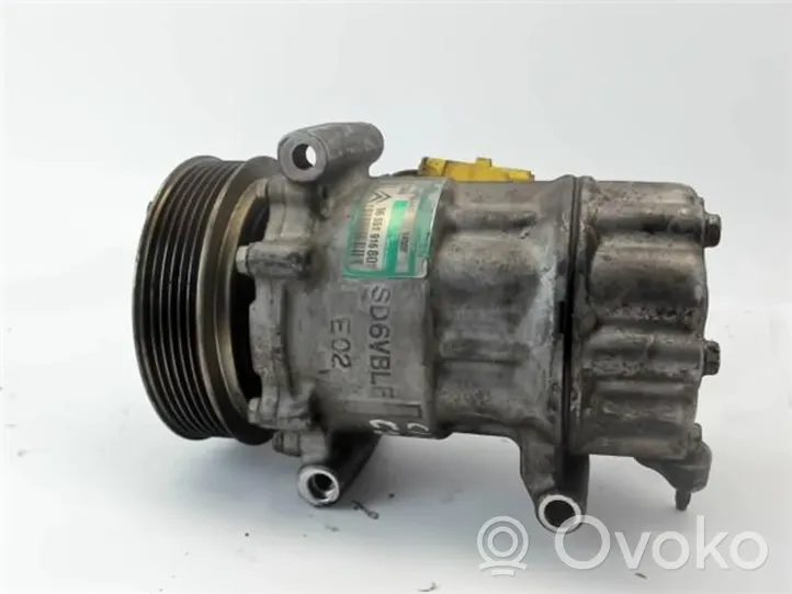 Citroen Nemo Ilmastointilaitteen kompressorin pumppu (A/C) 9655191680