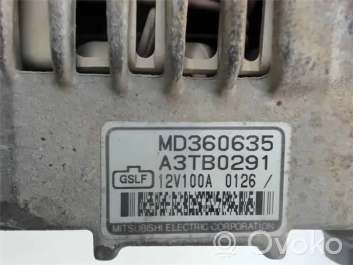 Mitsubishi Carisma Alternator A3TB0291