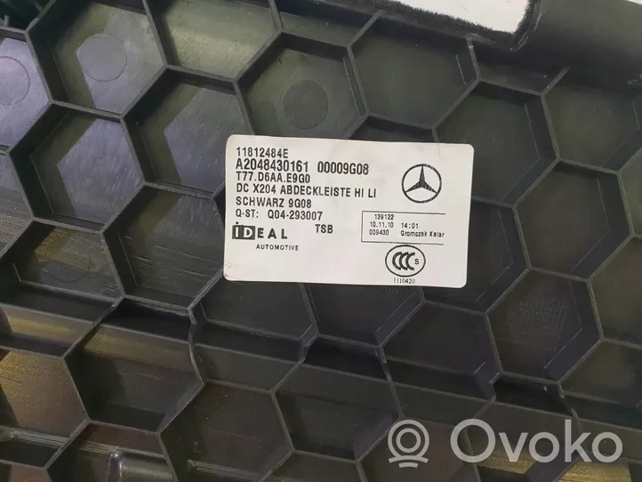Mercedes-Benz GLK (X204) Schowek bagażnika A2048430161