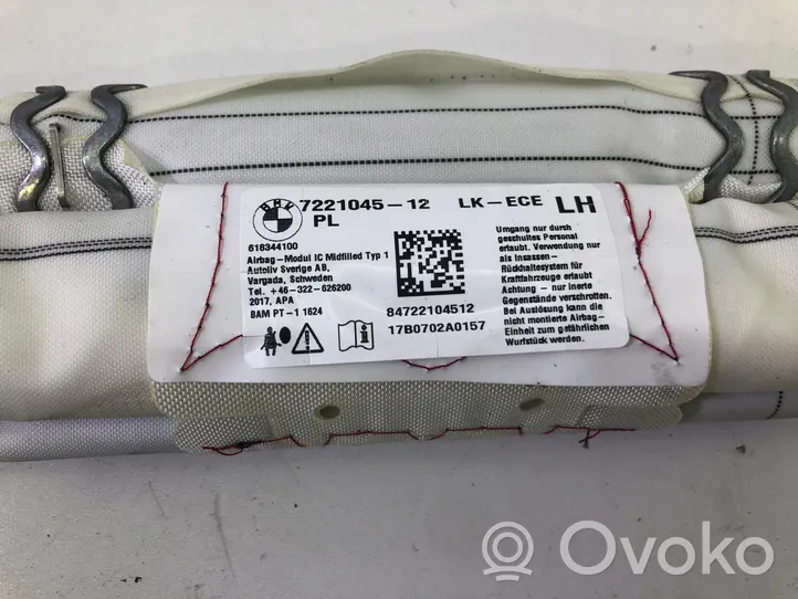 BMW 1 F20 F21 Airbag da tetto 7221045