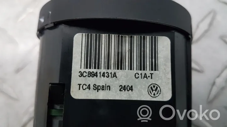 Volkswagen PASSAT Interrupteur d’éclairage 3C8941431