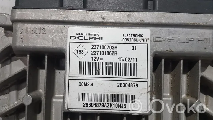 Renault Sandero I Calculateur moteur ECU 237100703R