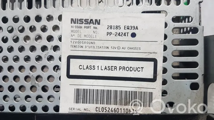 Nissan X-Trail T31 Unité principale radio / CD / DVD / GPS 28185EQ39A