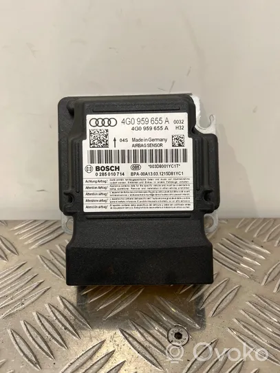 Audi A6 S6 C7 4G Oro pagalvių valdymo blokas 4G0959655A