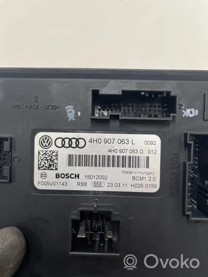 Audi A8 S8 D4 4H Modulo comfort/convenienza 4H0907063L