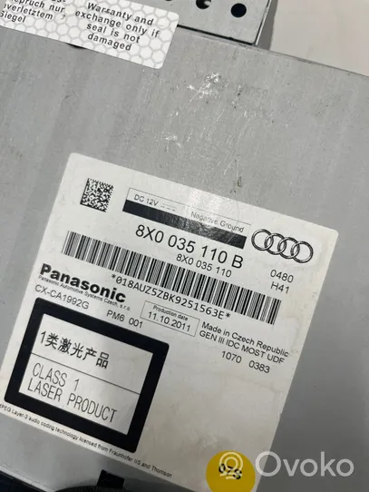 Audi A6 C7 CD/DVD mainītājs 8X0035110B