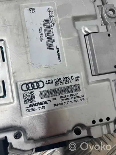 Audi A8 S8 D4 4H Garso stiprintuvas 4G0035223C