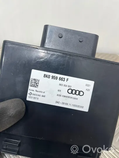 Audi A4 S4 B8 8K Centralina di gestione alimentazione 8K0959663F