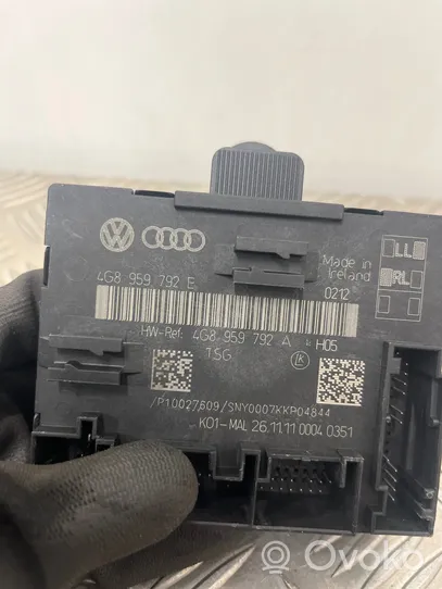 Audi A6 S6 C7 4G Oven ohjainlaite/moduuli 4G8959792A