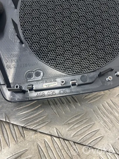 Audi A7 S7 4G Moldura del altavoz de la puerta trasera 4G8035436A