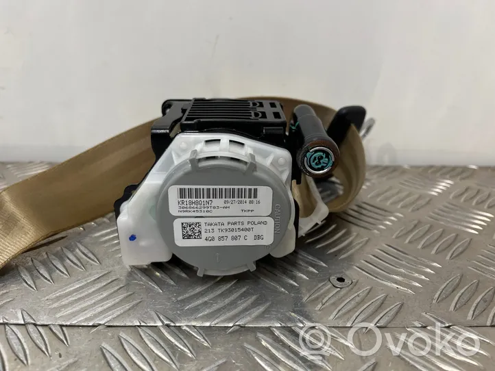 Audi A6 S6 C7 4G Ceinture de sécurité arrière 4G0857807C