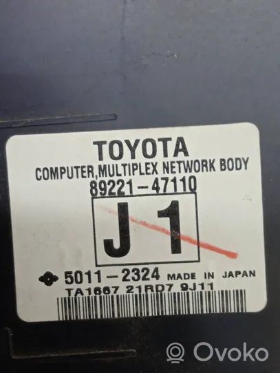 Toyota Prius (XW30) Altre centraline/moduli 8922147110