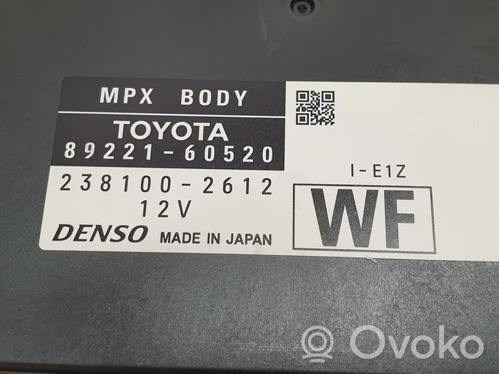 Toyota Land Cruiser (J120) Muut ohjainlaitteet/moduulit 8922160520