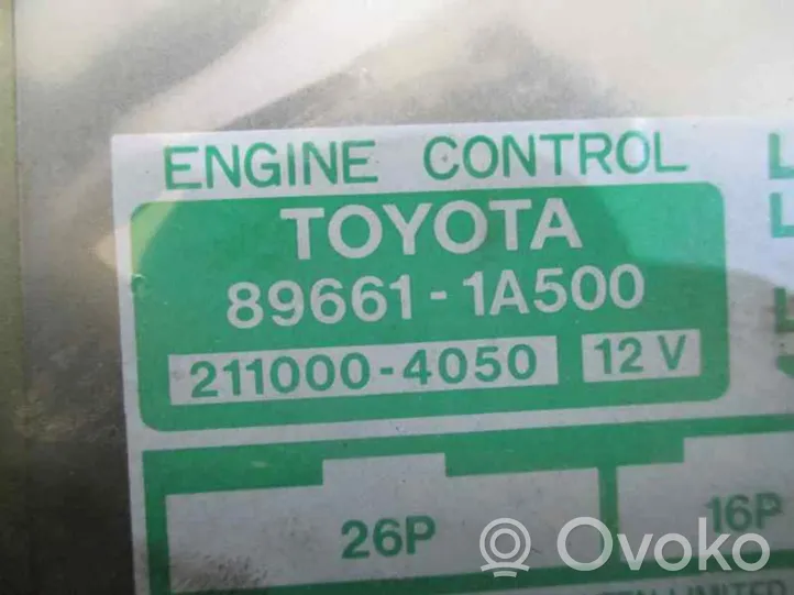 Toyota Corolla E110 Centralina/modulo del motore 896611A500