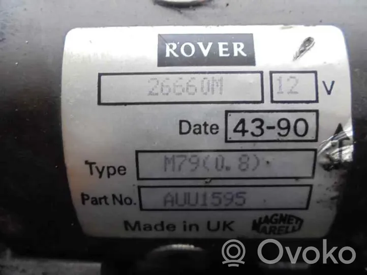Rover 100 Motorino d’avviamento 26660M