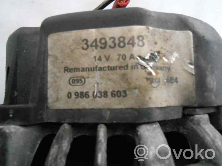 Opel Corsa B Alternator 0986038603