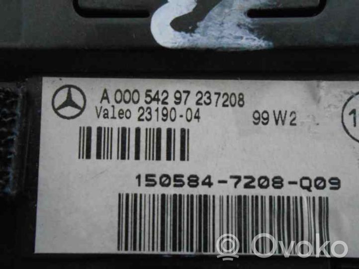 Mercedes-Benz S W220 Ekranas/ displėjus/ ekraniukas A00054297237208