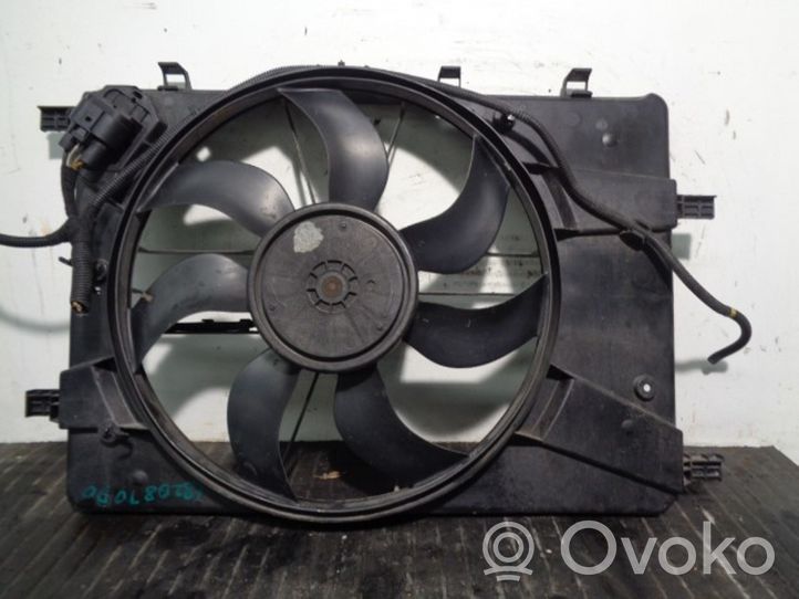 Opel Astra H Ventilatore di raffreddamento elettrico del radiatore 97055635