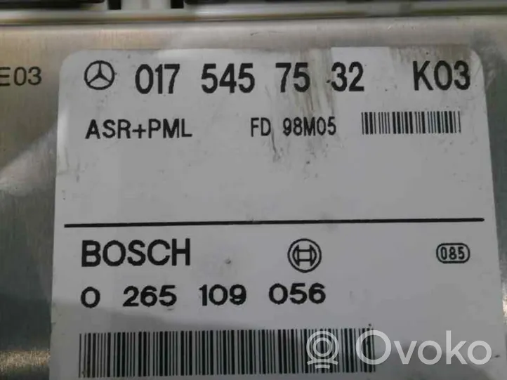 Mercedes-Benz E W210 Boîtier de commande ASC / interrupteurs 0175457532