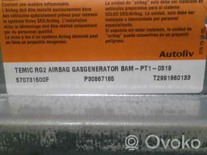 Volvo S40, V40 Airbag de passager 30867185