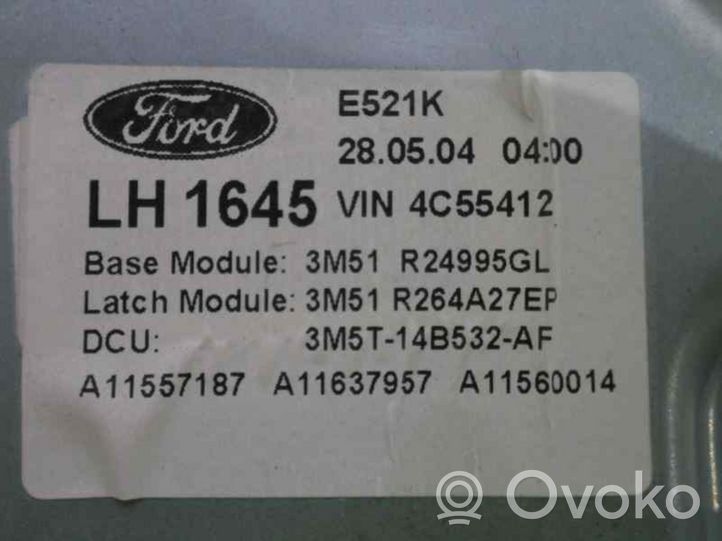 Ford C-MAX I Elektryczny podnośnik szyby drzwi tylnych 3M51R24995GL